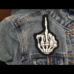 “No, thank you” Middle Finger Patch